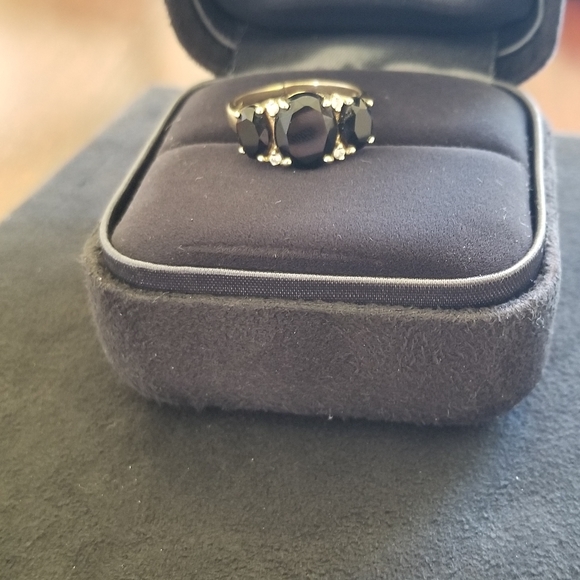 Black Onyx Ring 10k gold - Picture 4 of 6